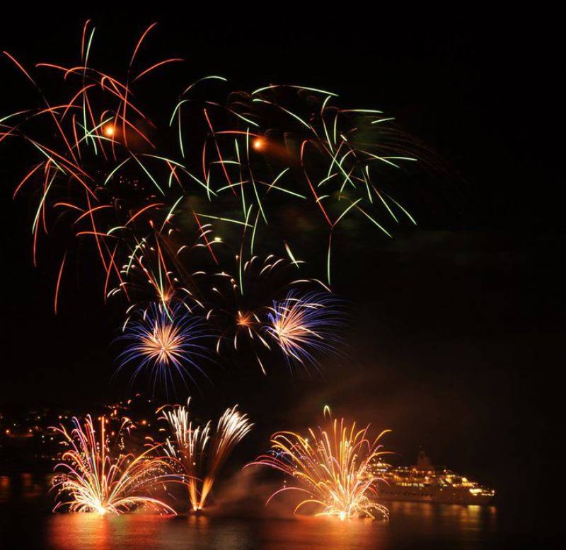 feu d'artifices