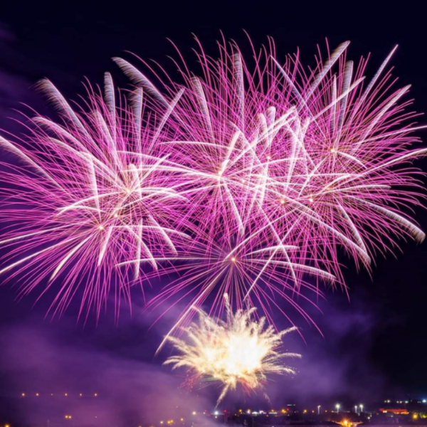 feu d'artifice à Salon de Provence