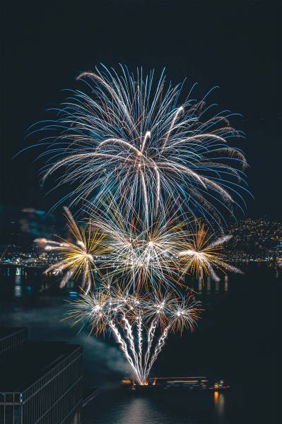 feu d'artifice