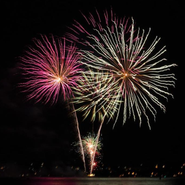 Feu d'artifice hyères 
