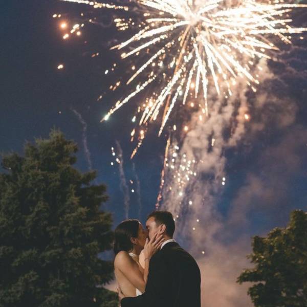 Organisation d'un feux d'artifice pour mariage à Toulon 