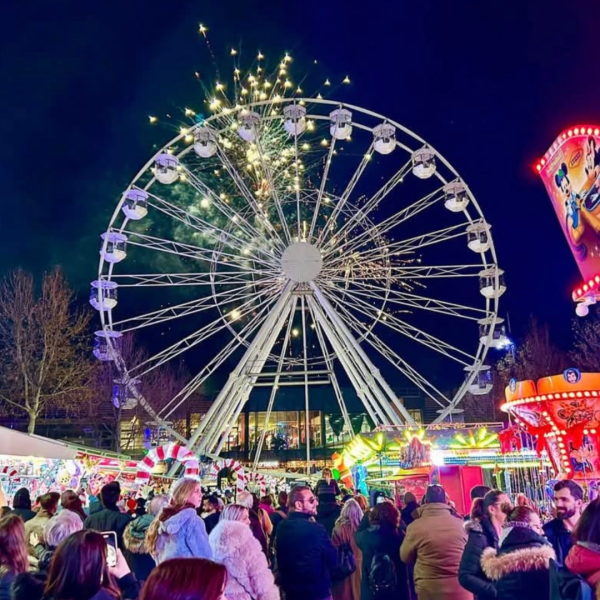 Réalisation d'un feu d'artifice à Salon de Provence