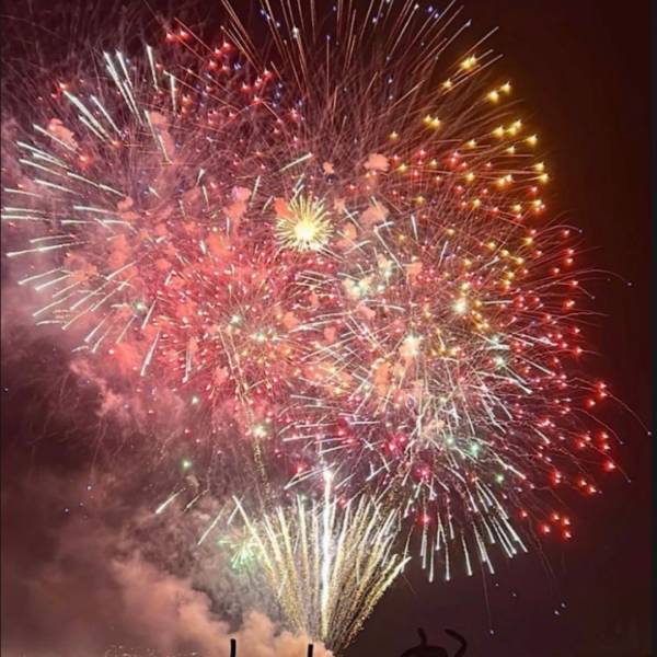 Un feu d’artifice féerique à Sainte-Maxime pour le 15 août